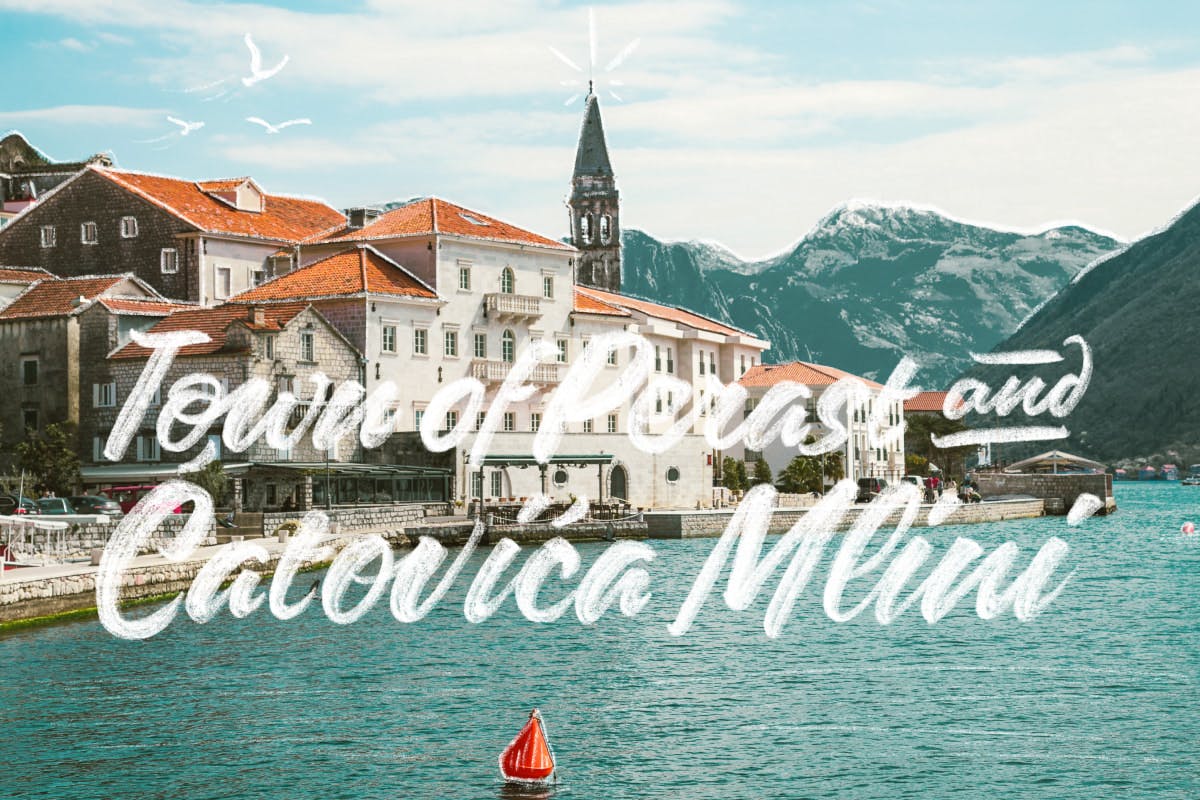 Town of Perast Catovica Mlini