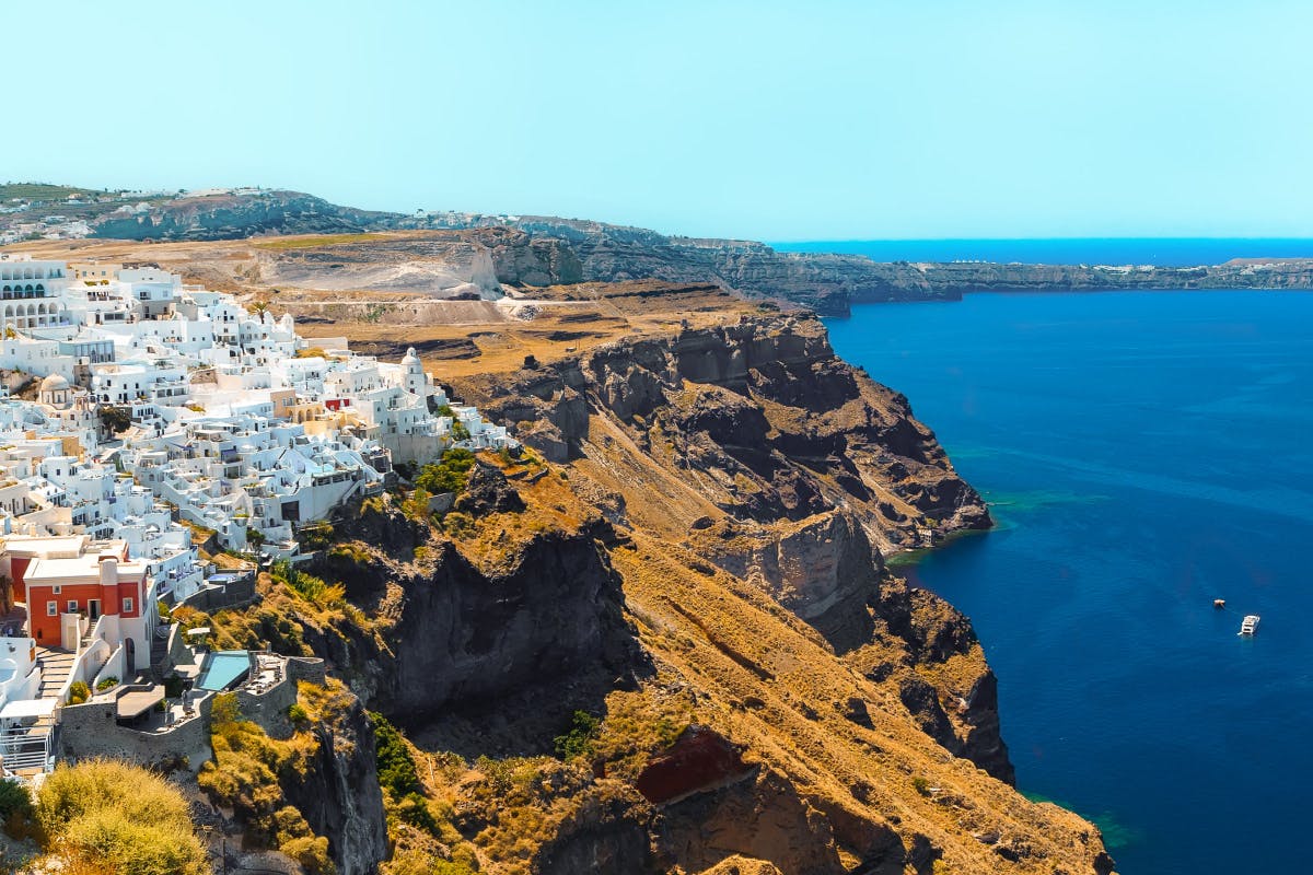 Scenic Santorini Hike to Oia