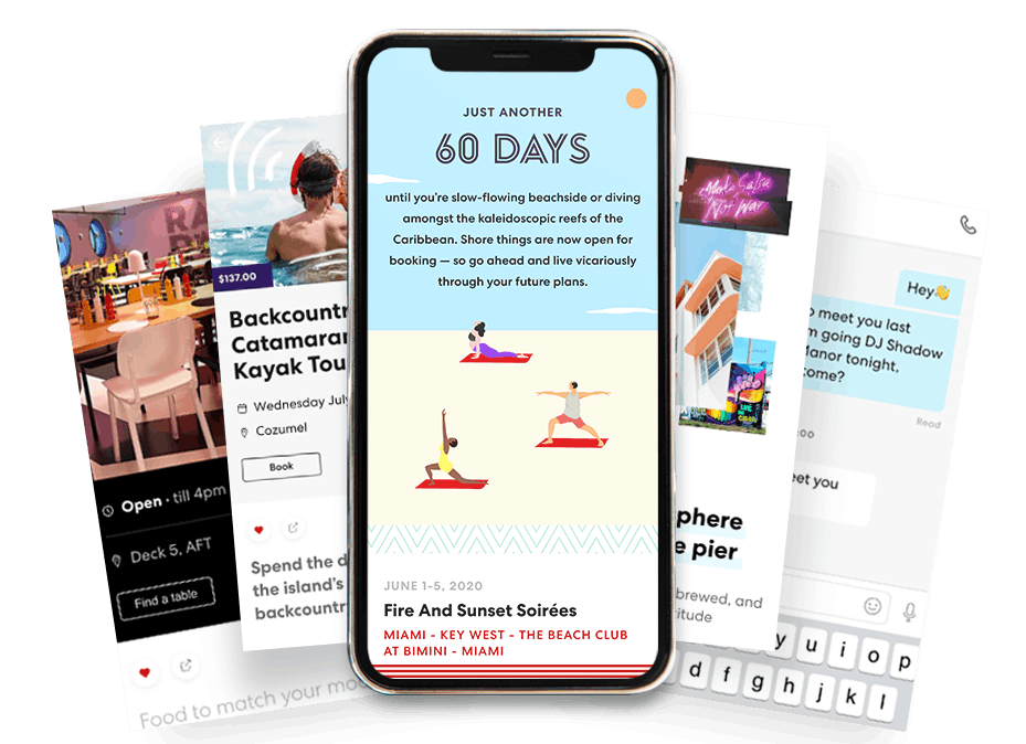 The Virgin Voyages Sailor App is available for download